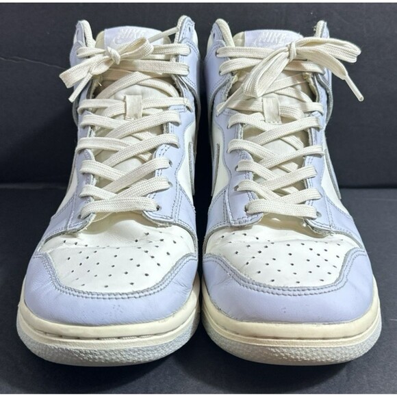 Nike Dunk High "Football Grey", Sail, & Pale Ivory Sneakers Women's Size 8 - Picture 2 of 9